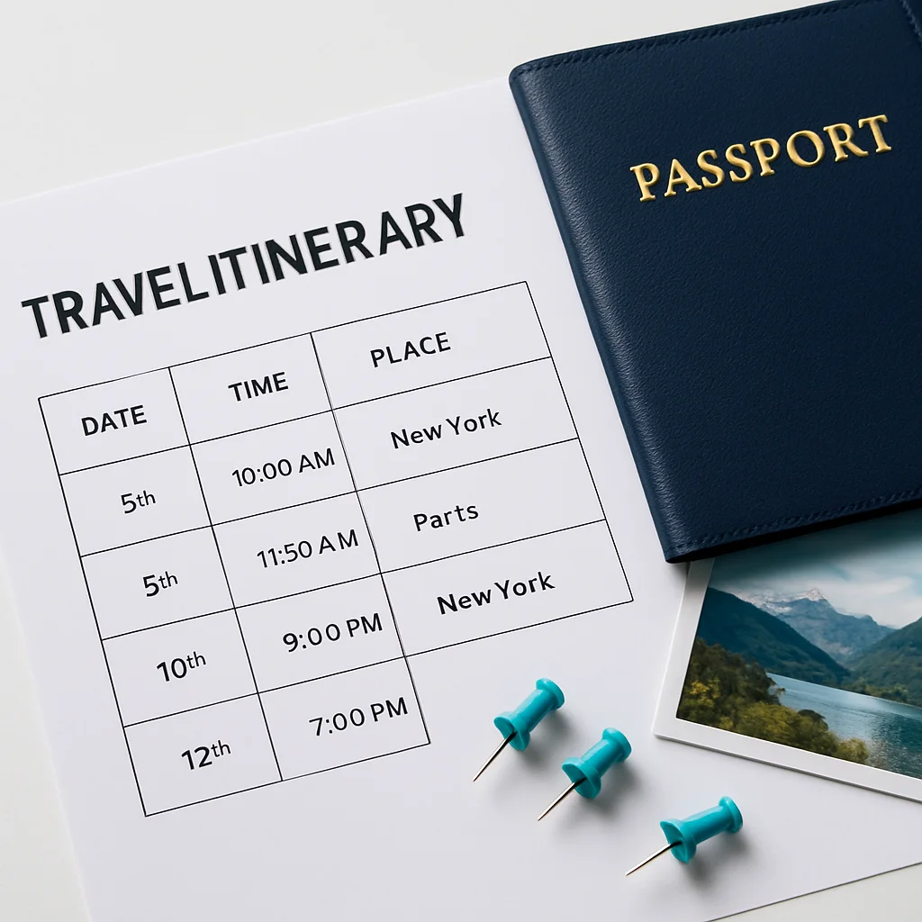 Custom Itinerary Design